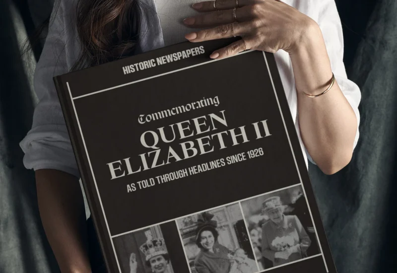 Give a Piece of the Past With Personalised Historic Newspaper Gifts